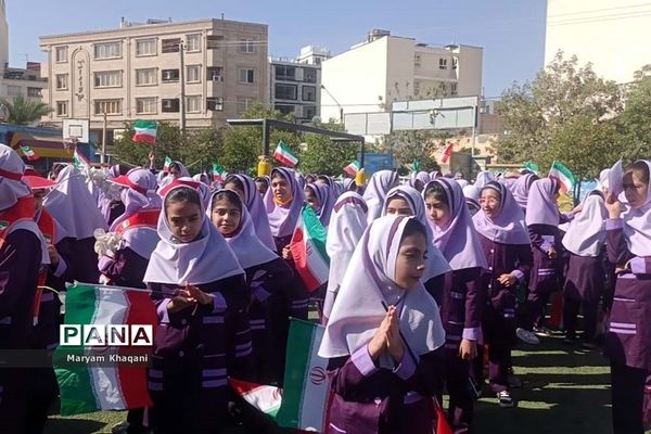 جشن عاطفه‌ها در دبستان پوشینه بافت ایران ناحیه ۳ شیراز