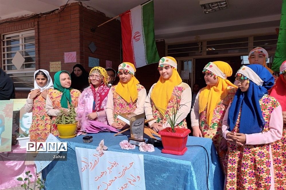 جشنواره عشایری در آموزشگاه شهدای طغان جواد آباد