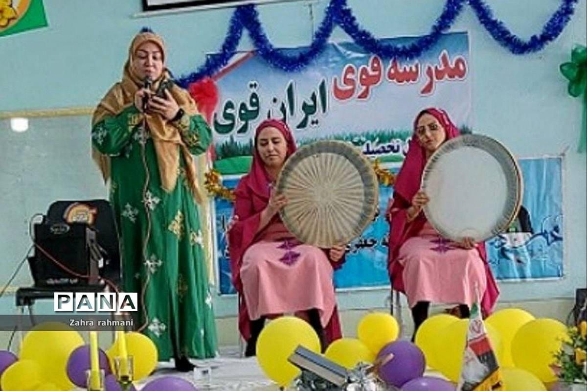 مراسم ولادت پیامبر(ص) در دبیرستان دخترانه حجاب ناحیه‌ یک شهرری