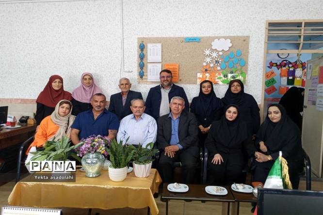 دیدار خیر مدرسهساز از دبستان سیاح مقدم شهرستان رباط کریم