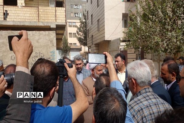 پروژه‌ی کلنگ‌زنی عمران در نصیر شهر