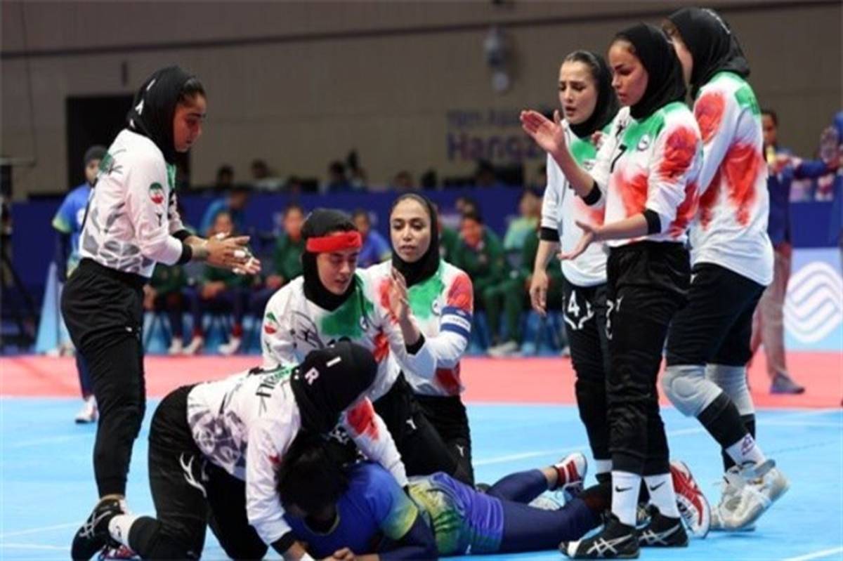 دومین پیروزی دختران کبدی ایران