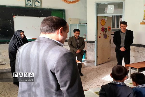 بازدید مدیر دستگاه تعلیم و تربیت شهرستان کلات از برخی از مدارس روستاهای کلات