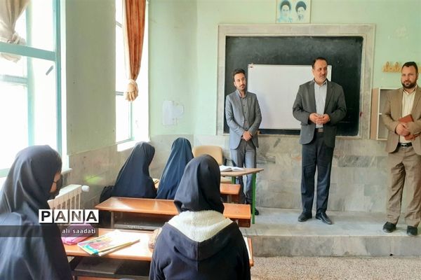 بازدید مدیر دستگاه تعلیم و تربیت شهرستان کلات از برخی از مدارس روستاهای کلات