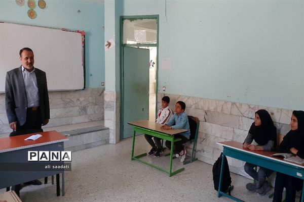 بازدید مدیر دستگاه تعلیم و تربیت شهرستان کلات از برخی از مدارس روستاهای کلات