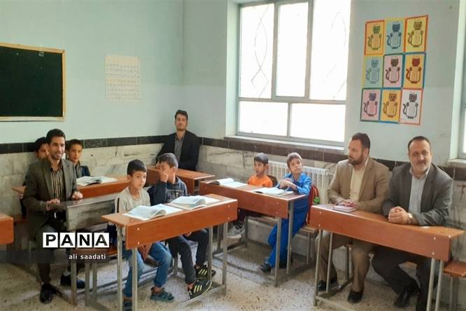 بازدید مدیر دستگاه تعلیم و تربیت شهرستان کلات از برخی از مدارس روستاهای کلات
