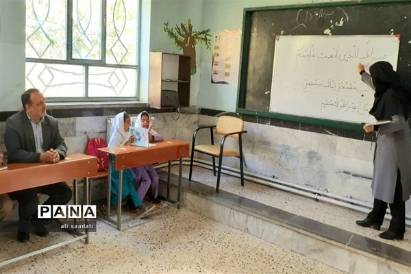 بازدید مدیر دستگاه تعلیم و تربیت شهرستان کلات از برخی از مدارس روستاهای کلات