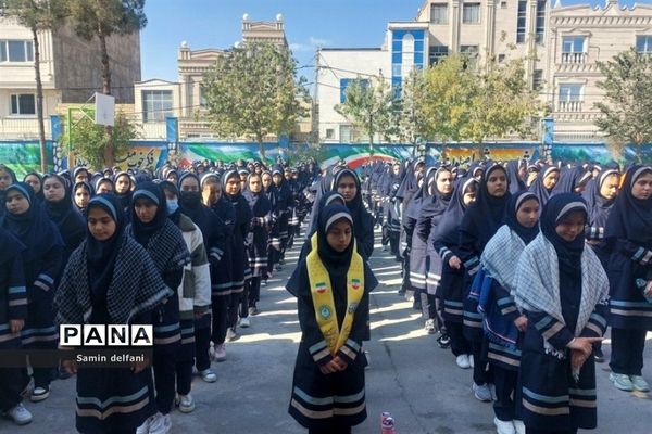 حمایت دانش‌آموزان قرچکی از مردم مظلوم فلسطین