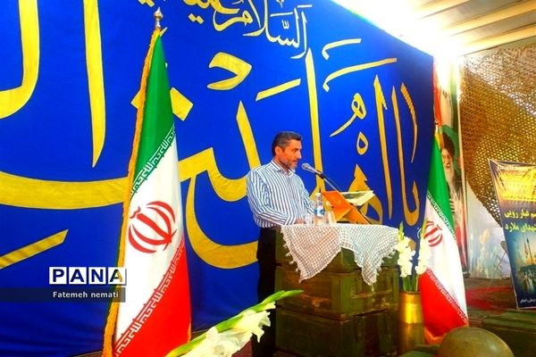 گرامیداشت روز نیروی انتظامی در گلزار شهدای ملارد