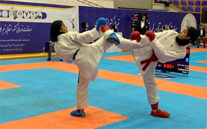 معرفی برترین‌های رقابت‌های انتخابی تیم ملی کاراته سنین پایه دختران