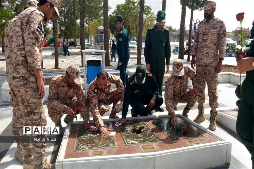 مراسم گرامیداشت هفته نیروی انتظامی در کاشمر