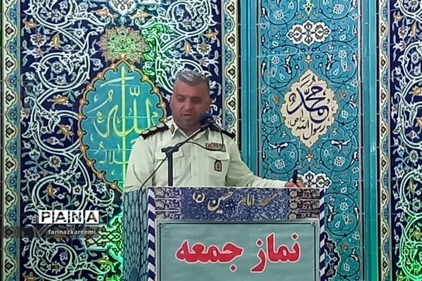 اقامه باشکوه نماز عبادی- سیاسی جمعه در فیروزکوه