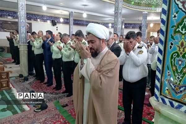 اقامه باشکوه نماز عبادی- سیاسی جمعه در فیروزکوه