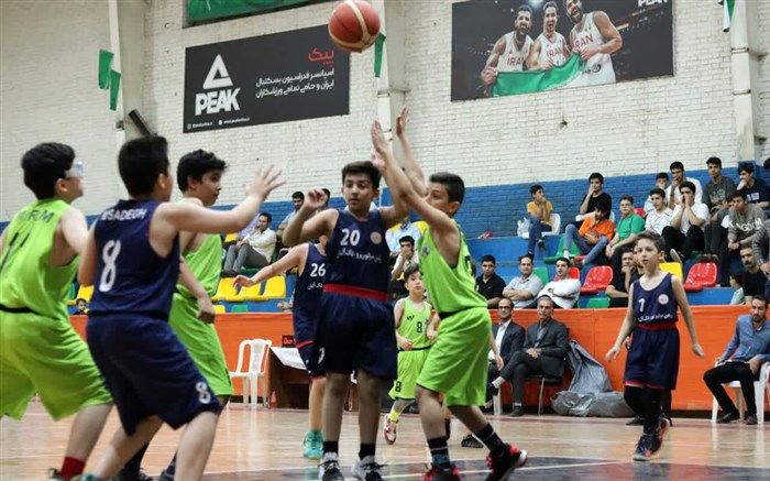 اعلام نتایج رقابت‌های لیگ مینی بسکتبال استان قم