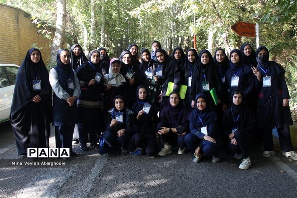 حضور دختران خبرنگار پانا شهرستان‌های استان تهران در اردو ملی ویژه خبرنگاران پانا