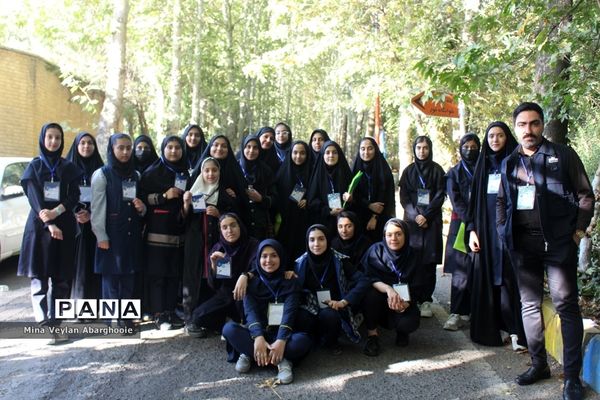 حضور دختران خبرنگار پانا شهرستان‌های استان تهران در اردو ملی ویژه خبرنگاران پانا