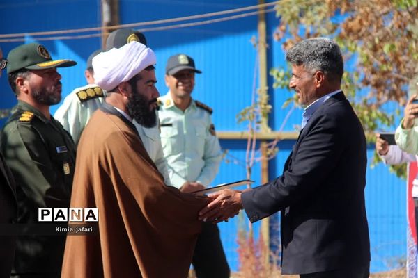 صبحگاه مشترک نیروی انتظامی شهرستان کوهسرخ
