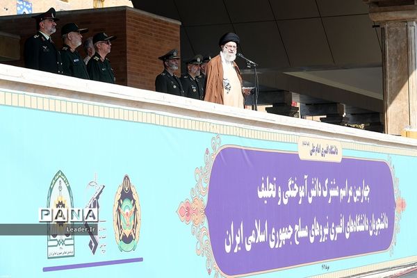 مراسم مشترک دانش‌آموختگی دانشجویان دانشگاه‌های نیروهای مسلح در دانشگاه امام علی‌(ع)