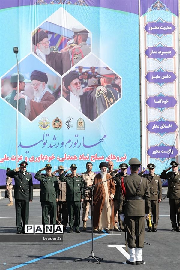 مراسم مشترک دانش‌آموختگی دانشجویان دانشگاه‌های نیروهای مسلح در دانشگاه امام علی‌(ع)