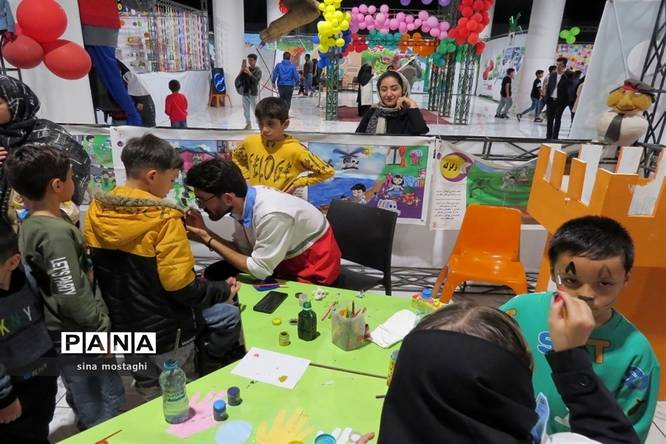 اولین نمایشگاه بازی سرگرمی کانون پرورشی و فکری کودک نوجوان شهرستان بجنورد