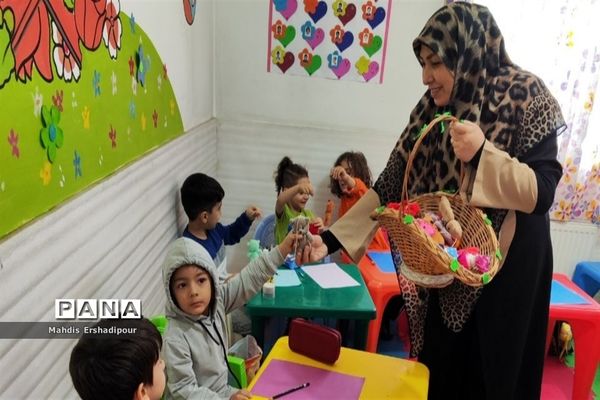 برگزاری هفته جهانی کودک در مهد قرآنی شهرک شهید درخشان