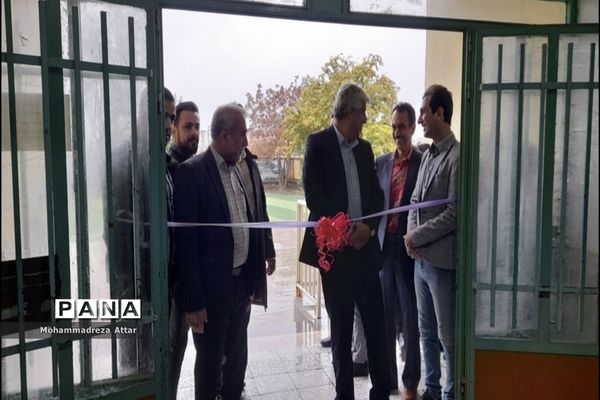 افتتاح زمین چمن مصنوعی درون مدرسه‌ای شهرستان گالیکش