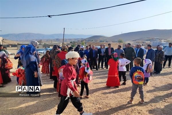 افتتاح دبستان در روستای قزلر شهرستان مانه و سملقان