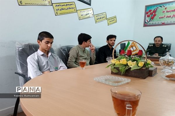 افتتاح پاتوق فرمانده واحدهای بسیج دانش‌آموزی خلیل‌آباد