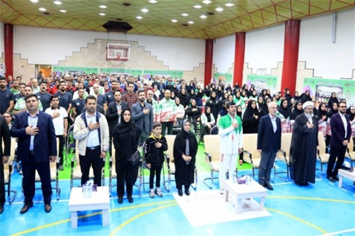 برگزاری مراسم بدرقه کاروان اعزامی ایران به هانگژو
