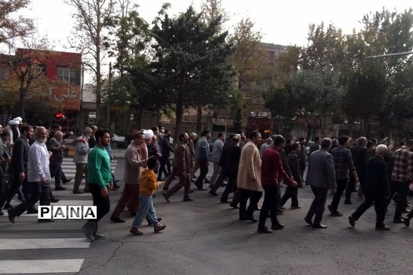 راهپیمایی حمایت از مقاومت فلسطین در رودهن