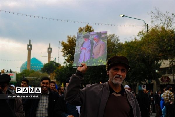 راهپیمایی مردم مشهد در حمایت از فلسطین