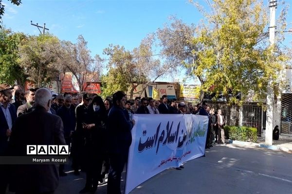 بانگ مرگ بر اسرائیل در شهرستان مانه و سملقان