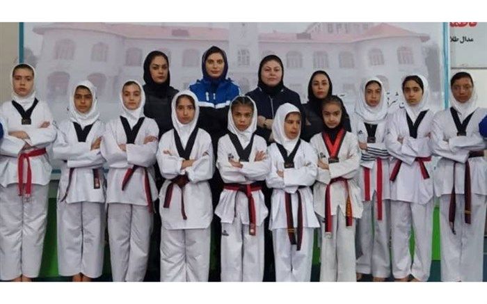 کسب جایگاه سومی در مسابقات منطقه یک کشوری توسط دختران تکواندوکار اردبیلی