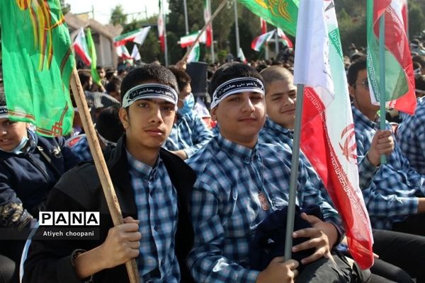 آیین افتتاحیه اردوهای دانش‌آموزی راهیان بهشت در شهر تهران