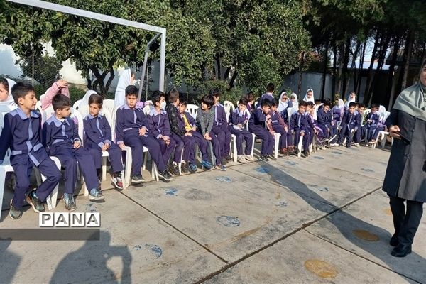 المپیاد ورزشی درون مدرسه‌ای دبستان نظام الملک روستای کروا قائمشهر