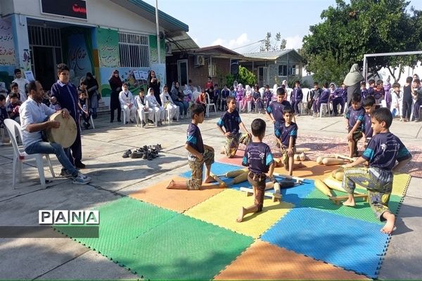 المپیاد ورزشی درون مدرسه‌ای دبستان نظام الملک روستای کروا قائمشهر