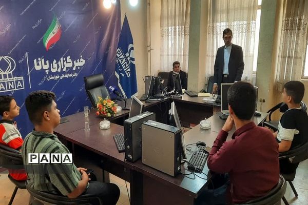 اعزام دانش‌آموزخبرنگاران پسر استان خوزستان به اردوی ملی آموزش خبرنگاری خبرگزاری پانا
