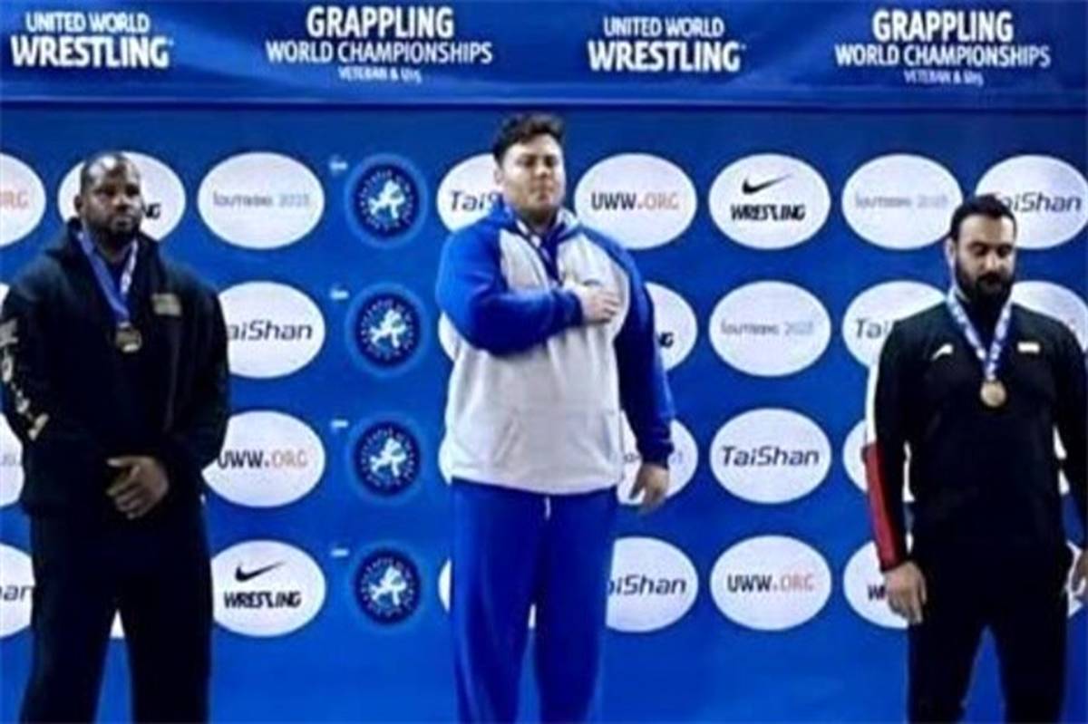 دو مدال برنز دستاورد نماینده کشورمان در گراپلینگ قهرمانی جهان
