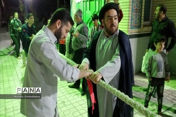 برگزاری مسابقات ورزشی در شهرک شهید درخشان رابط کریم