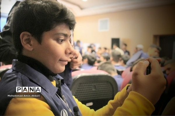 حضور پسران خبرنگار پانا شهرستان‌های تهران در اردوی ملی آموزش دانش‌آموز خبرنگاران
