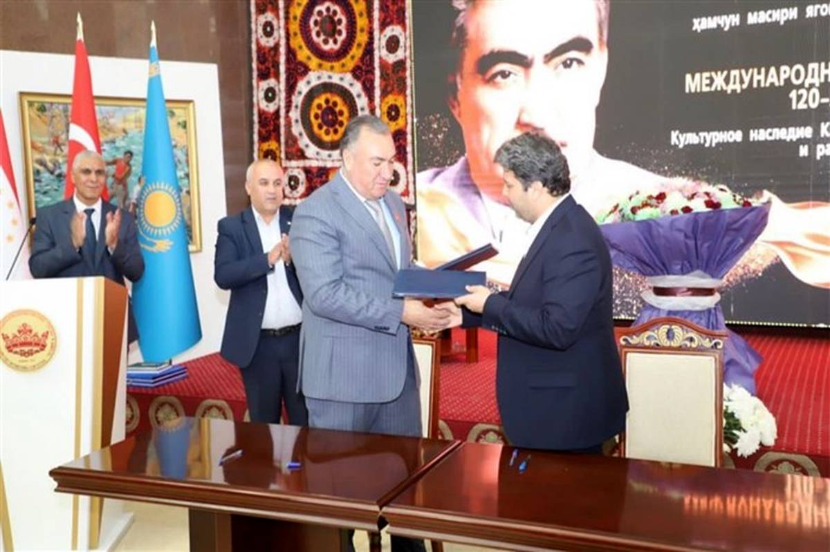 امضای تفاهم‌نامه همکاری سینمایی بین تاجیکستان و ایران