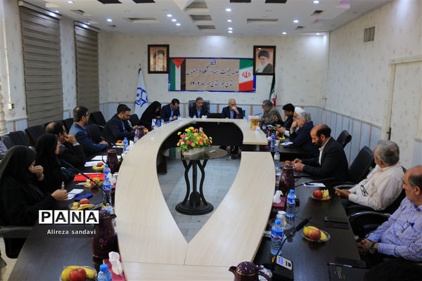 جلسه هیات امناء دانشگاه فرهنگیان خوزستان