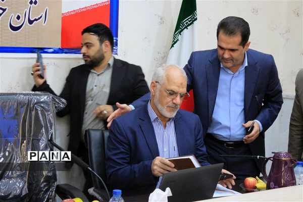 جلسه هیات امناء دانشگاه فرهنگیان خوزستان