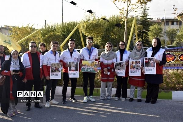 راهپیمایی مردم شهرستان پردیس در اعتراض به جنایات رژیم کودک‌کش صهیونیستی در غزه