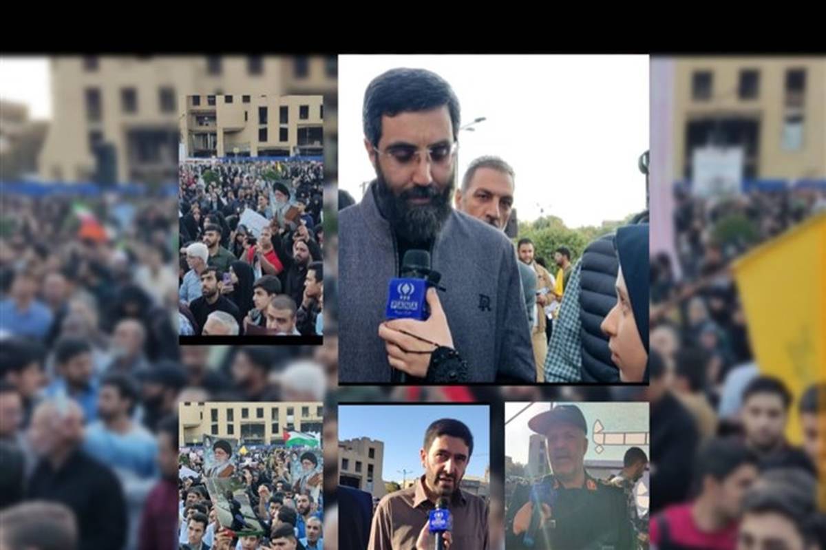 تجمع مردم اصفهان در محکومیت جنایت رژیم صهیونسیتی