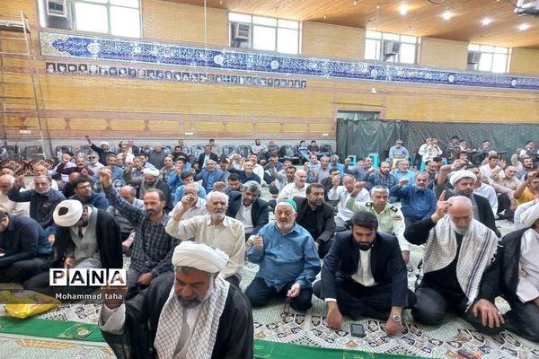 برگزاری نماز عبادی سیاسی جمعه در شهر جوادآباد