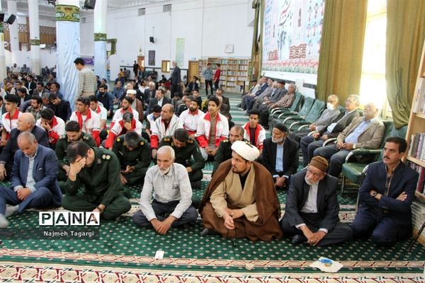 بیان خطبه‌ها و اقامه نماز جمعه برای محکومیت جنایات رژیم غاصب اسرائیل در مه ولات