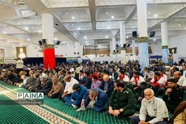 بیان خطبه‌ها و اقامه نماز جمعه برای محکومیت جنایات رژیم غاصب اسرائیل در مه ولات