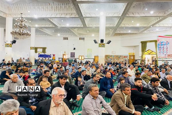 بیان خطبه‌ها و اقامه نماز جمعه برای محکومیت جنایات رژیم غاصب اسرائیل در مه ولات