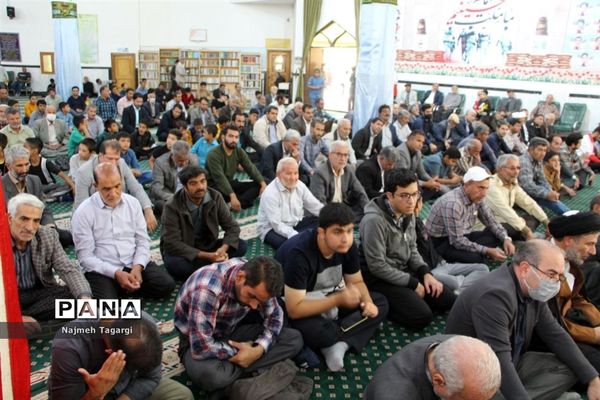 بیان خطبه‌ها و اقامه نماز جمعه برای محکومیت جنایات رژیم غاصب اسرائیل در مه ولات
